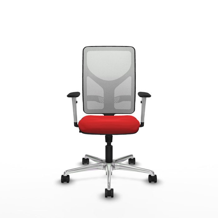 PIQUERAS Y CRESPO Silla de oficina Motilla con mecanismo Sincro Rojo y Blanco PIQUERAS Y CRESPO Silla de oficina Motilla con mecanismo Sincro Rojo y Blanco