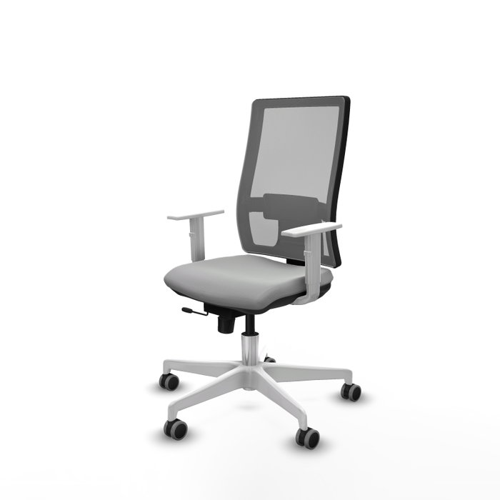 PIQUERAS Y CRESPO Silla de oficina Horna con mecanismo Sincro/Traslack, Gris PIQUERAS Y CRESPO Silla de oficina Horna con mecanismo Sincro/Traslack, Gris