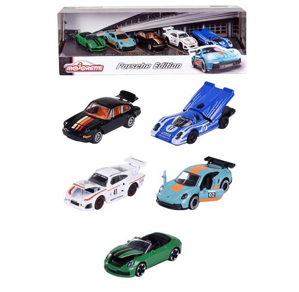 Smoby Gifpack 5 Coches Porsche Motorsport