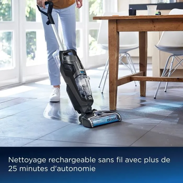 BISSELL B3569N Crosswave C6 Select Aspiradora de mano inalámbrica - Limpieza multisuperficie y autolimpieza automática BISSELL B3569N Crosswave C6 Select Aspiradora de mano inalámbrica - Limpieza multisuperficie y autolimpieza automática
