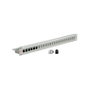 ROLINE Panel de parches Keystone Cat.6 de 19 pulgadas, 24P., UTP, Gris
