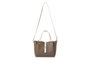 Vince Camuto Bolso de Mano Piel de Polivinilo Visón y Crema 25x11x19cm