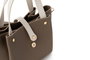 Vince Camuto Bolso de Mano Piel de Polivinilo Visón y Crema 25x11x19cm
