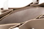 Vince Camuto Bolso de Mano Piel de Polivinilo Visón y Crema 25x11x19cm
