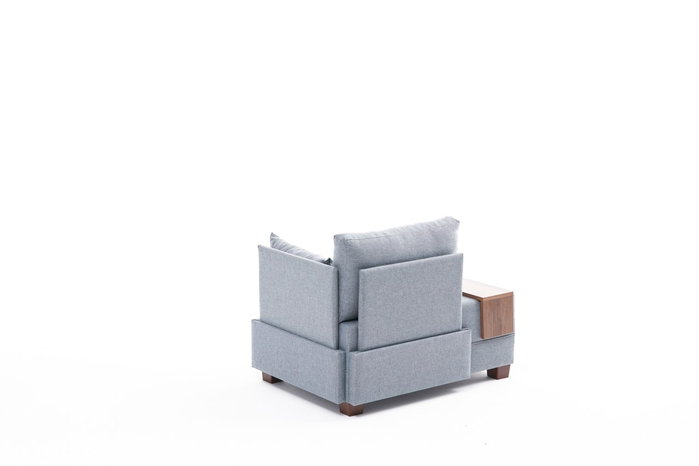 Atelier Del Sofa Sofá 1 Plaza Light Blue (Azul Claro) 100 cm Ancho Atelier Del Sofa Sofá 1 Plaza Light Blue (Azul Claro) 100 cm Ancho