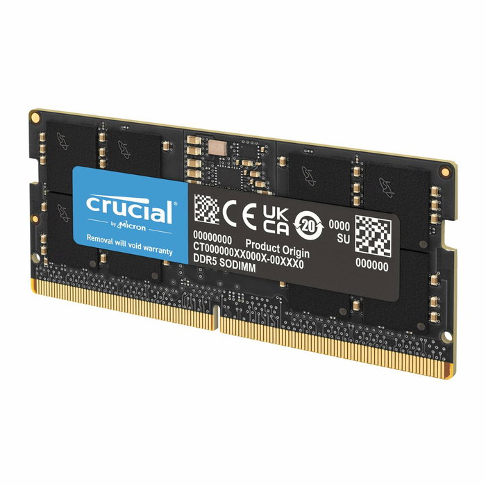Crucial Memoria DDR5 32 GB 5600 MHz SO-DIMM CL46 Crucial Memoria DDR5 32 GB 5600 MHz SO-DIMM CL46