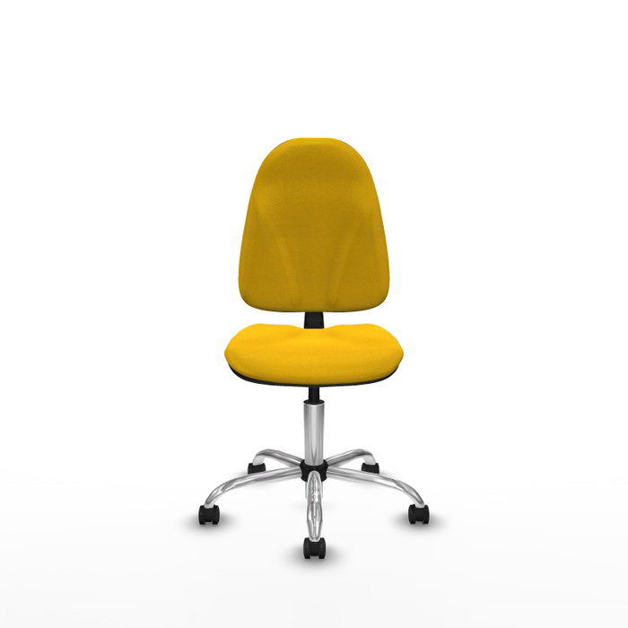PIQUERAS Y CRESPO Silla de oficina Algarra con mecanismo Contacto permanente básico, Amarillo PIQUERAS Y CRESPO Silla de oficina Algarra con mecanismo Contacto permanente básico, Amarillo
