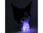 Wondee Lámpara LED Kuromi Hello Kitty Sanrio 16 cm Figura 3D Luz Nocturna Baku Púrpura GloBuddies sin Cables Pilas AA