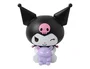 Wondee Lámpara LED Kuromi Hello Kitty Sanrio 16 cm Figura 3D Luz Nocturna Baku Púrpura GloBuddies sin Cables Pilas AA