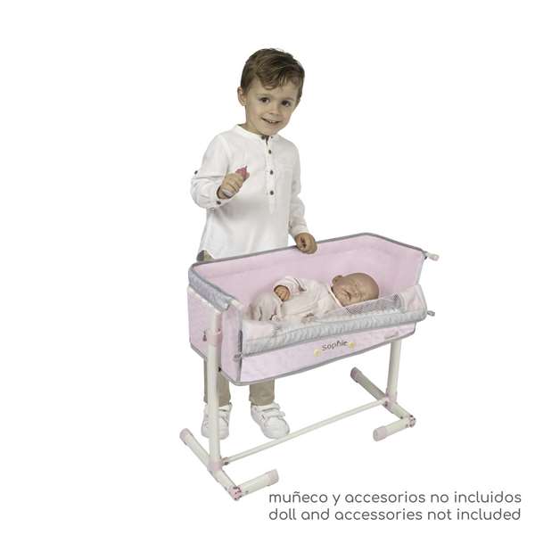 Decuevas Cuna Regulable Duerme Conmigo para Muñecas de hasta 48 cm Decuevas Cuna Regulable Duerme Conmigo para Muñecas de hasta 48 cm