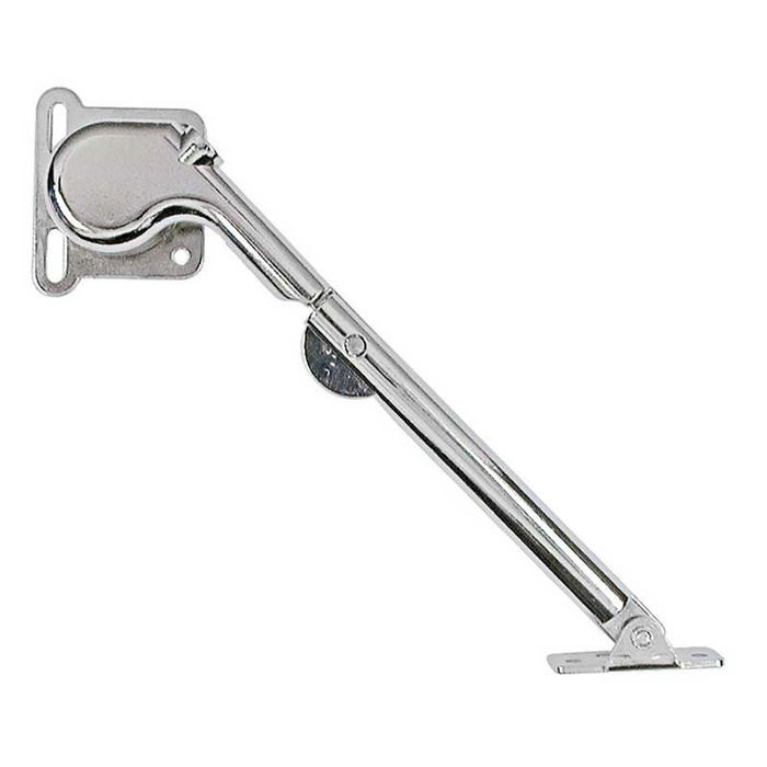 CEAM Bisagra Compás Resorte Regulable Níquel Mano Izquierda Apertura Ascendente