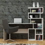 Hanah Home Mesa de Estudio White 130cm x 70cm x 40cm Blanco
