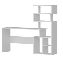 Hanah Home Mesa de Estudio White 130cm x 70cm x 40cm Blanco