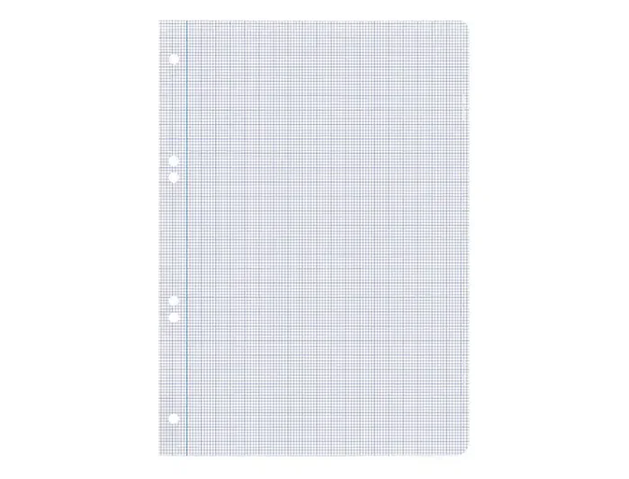 Liderpapel Recambio de cuarto 100 hojas milimetrado sin margen 6 taladros Liderpapel Recambio de cuarto 100 hojas milimetrado sin margen 6 taladros