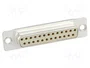 HARTING Conector D-Sub Hembra de 25 Pines para Transferencia de Datos