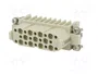 HARTING Han® D Plantilla de contacto hembra de 25 pines