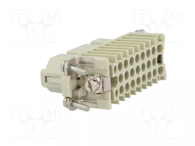 HARTING Han® D Plantilla de contacto hembra de 25 pines
