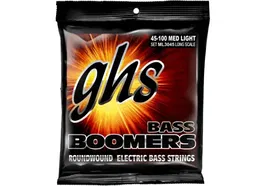 GHS Juego Bajo Boomers® Medium Light (Escala Larga) 55-105 Ghs Cuerdas para Bajo Eléctrico