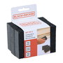 Black+Decker Bloque de lijado 10 x 7,5 x 2,5 cm, Set 3 uds con granos P60, P40, P150, P100, P80