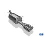 Fox Silencioso Trasero Opel Astra G Coupe-Cabrio 60 mm FXOP041122-068 - Homologación ECE, incluye accesorios de montaje