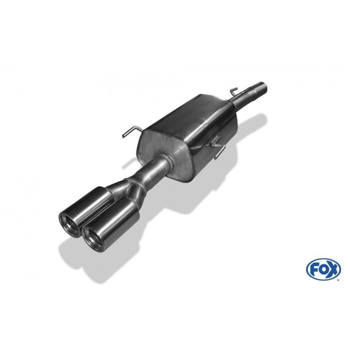 Fox Silencioso Trasero Opel Astra G Coupe-Cabrio 60 mm FXOP041122-068 - Homologación ECE, incluye accesorios de montaje Fox Silencioso Trasero Opel Astra G Coupe-Cabrio 60 mm FXOP041122-068 - Homologación ECE, incluye accesorios de montaje