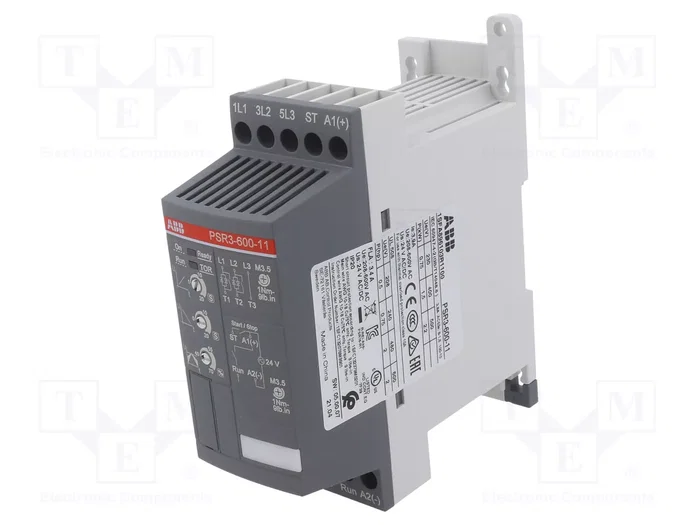 ABB PSR3-600-11 Módulo de automatización Softstart 1,5kW ABB PSR3-600-11 Módulo de automatización Softstart 1,5kW