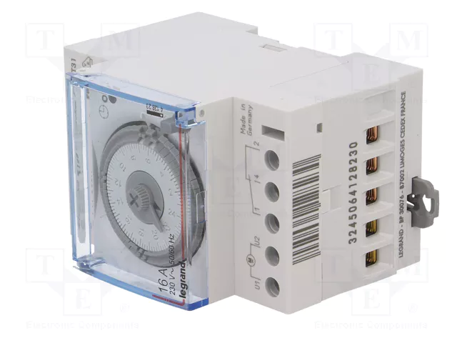Legrand MicroRex T31 Su/Wi Plug & Play 230V 50/60Hz Temporizador de Cuarzo