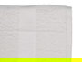 Berilo Toalla Lisa 30x50 cm, Color Blanco, 400 g/m², 80% Algodón 20% Poliéster (Set de 36)