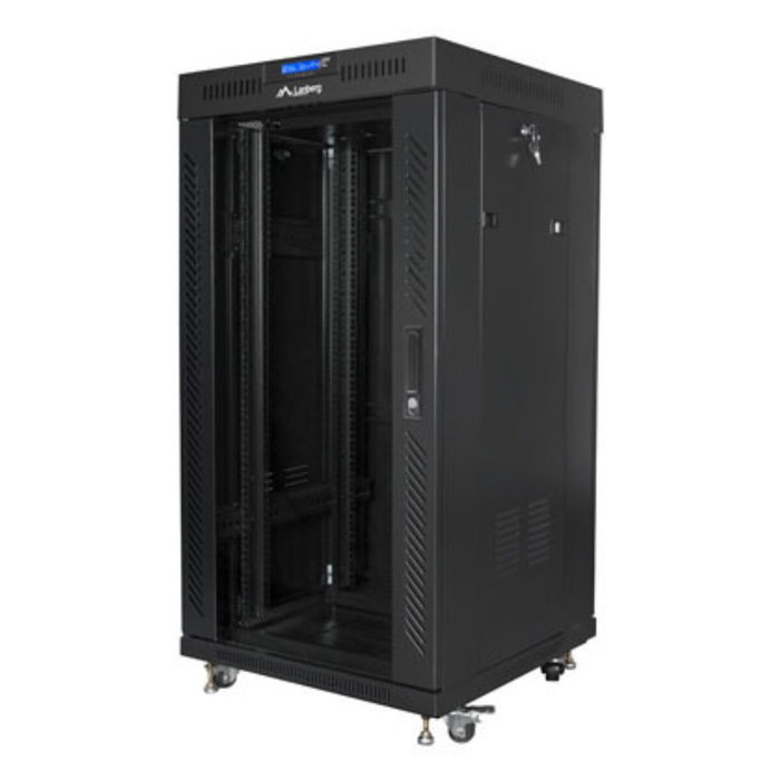 LANBERG FF01-6622-12BL Armario Rack 22U Independiente Negro LANBERG FF01-6622-12BL Armario Rack 22U Independiente Negro