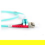 Digitus LWL Patchkabel LC a ST 5.00m Multimode Duplex OM3 Cable de Fibra Óptica