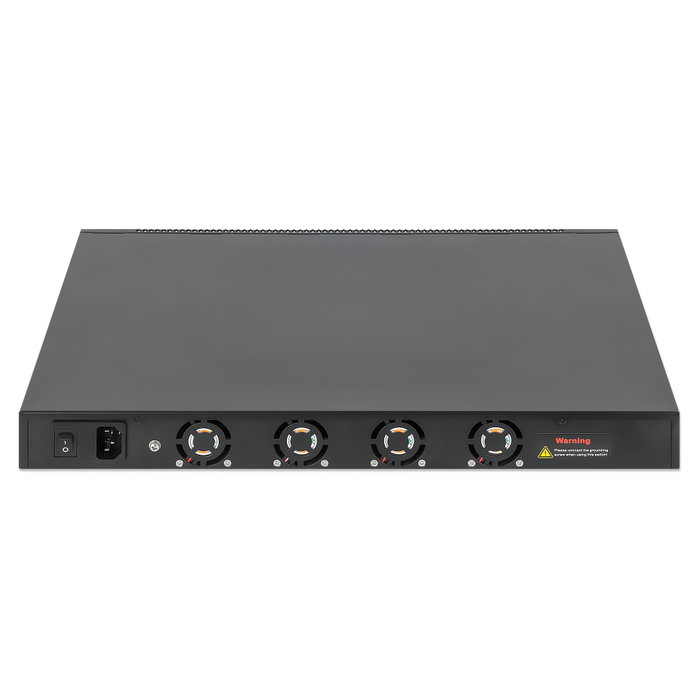 Intellinet 54-P Puerto PoE+ Managed Switch L3 48x Gigabit 6x 10GbE SFP+ 850W