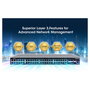 Intellinet 54-P Puerto PoE+ Managed Switch L3 48x Gigabit 6x 10GbE SFP+ 850W