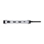 Targus DOCK429GL USB4 Dual 4K HDMI Mini Dock Plata
