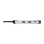 Targus DOCK429GL USB4 Dual 4K HDMI Mini Dock Plata
