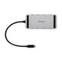 Targus DOCK429GL USB4 Dual 4K HDMI Mini Dock Plata