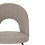 Ixia Silla Taupe Tejido-Metal Contract (Set de 4)