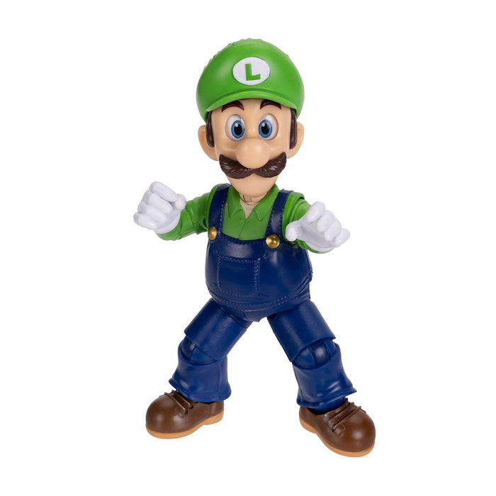 JAKKS PACIFIC Figura Luigi 13 cm - Super Mario - Edad +3 - Coleccionable