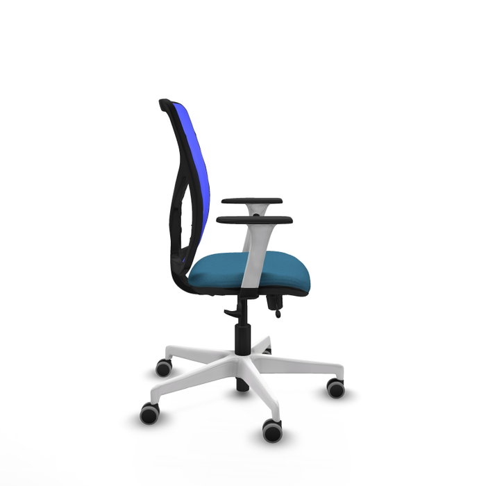 PIQUERAS Y CRESPO Silla de oficina Motilla con mecanismo Sincro/Traslack Verde petróleo y Azul PIQUERAS Y CRESPO Silla de oficina Motilla con mecanismo Sincro/Traslack Verde petróleo y Azul