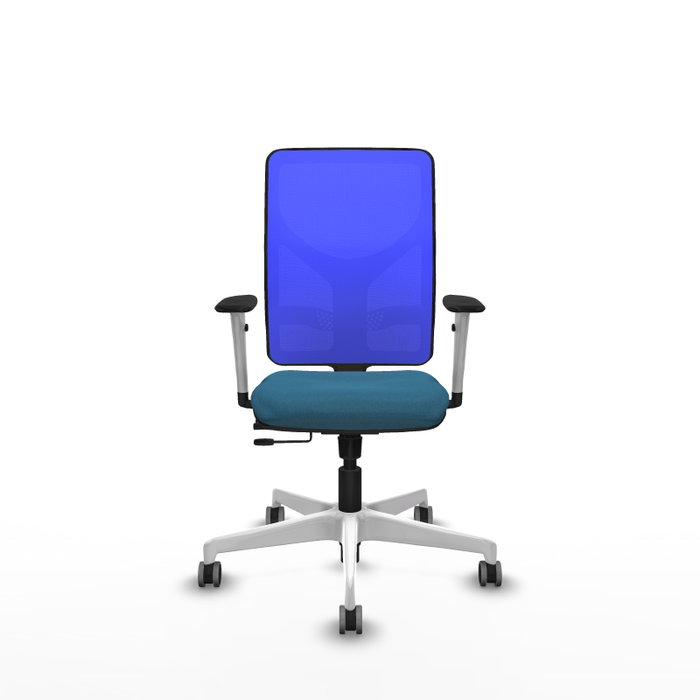 PIQUERAS Y CRESPO Silla de oficina Motilla con mecanismo Sincro/Traslack Verde petróleo y Azul PIQUERAS Y CRESPO Silla de oficina Motilla con mecanismo Sincro/Traslack Verde petróleo y Azul
