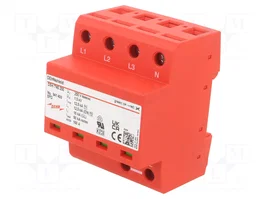 Dehn + Soehne DSH TNS 255 Protector de sobretensión para sistemas TN-S