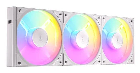 Antec Connect 120 Reverse ARGB White Pack de 3 ventiladores de 120 mm