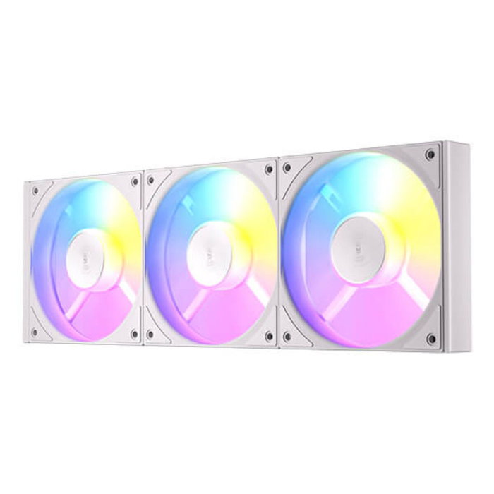 Antec Connect 120 Reverse ARGB Blanco Pack de 3