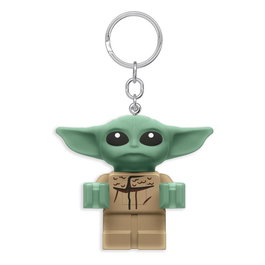 LEGO Star Wars The Mandalorian Llavero con Iluminación Grogu 8 cm