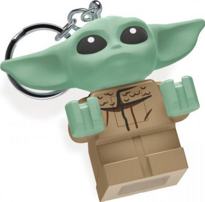 Joy Toy (IT) Llavero LEGO Star Wars The Mandalorian Grogu con Iluminación 8 cm