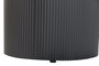 DKD Home Decor Mesa Redonda Comedor Negro 130 x 75 x 130 cm Metal