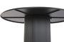 DKD Home Decor Mesa Redonda Comedor Negro 130 x 75 x 130 cm Metal