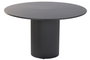 DKD Home Decor Mesa Redonda Comedor Negro 130 x 75 x 130 cm Metal