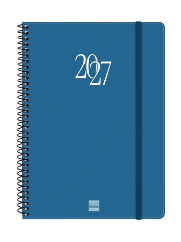 Finocam Agenda Anual 2027 My Espiral Basic Azul Finocam Agenda Anual 2027 My Espiral Basic Azul