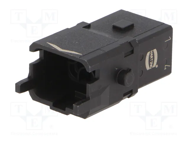 HARTING Conector HDC Han® 1A Macho 6 PIN (5+PE)