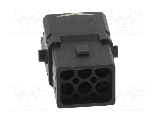 HARTING Conector HDC Han® 1A Macho 6 PIN (5+PE)